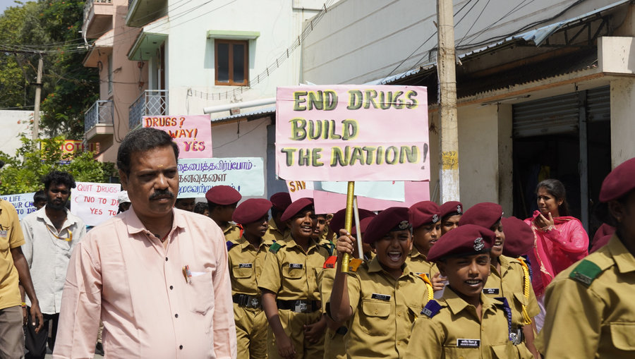 Anti-Drug Awareness Rally <br> “Say NO to Drugs – Say YES to Life!”