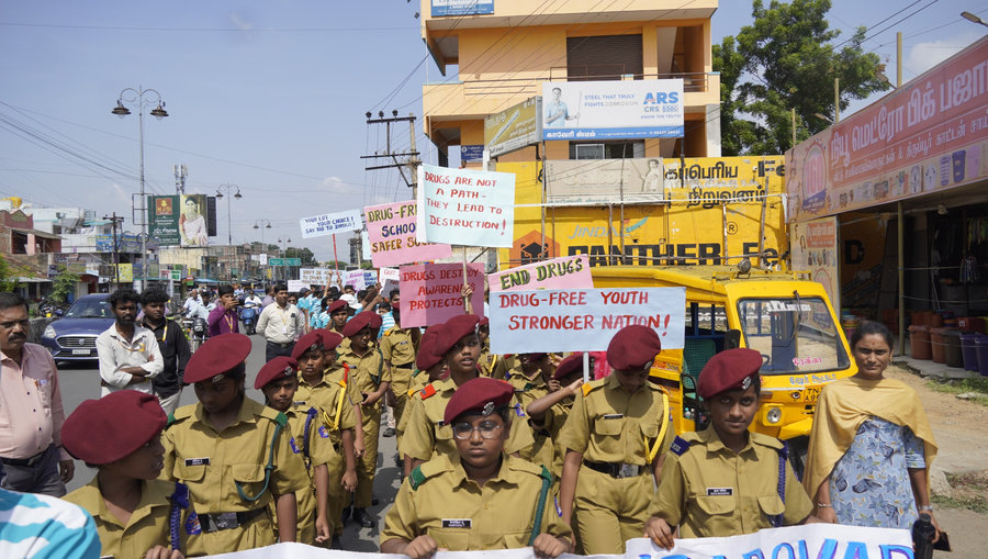 Anti-Drug Awareness Rally <br> “Say NO to Drugs – Say YES to Life!”