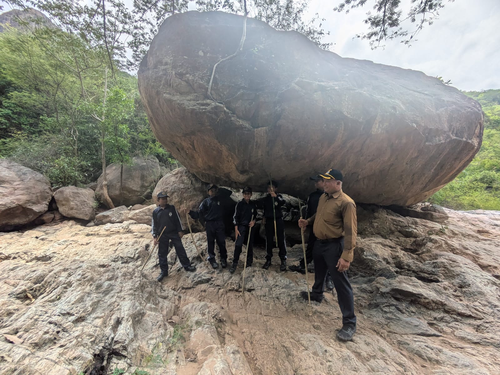 Outdoor trekking