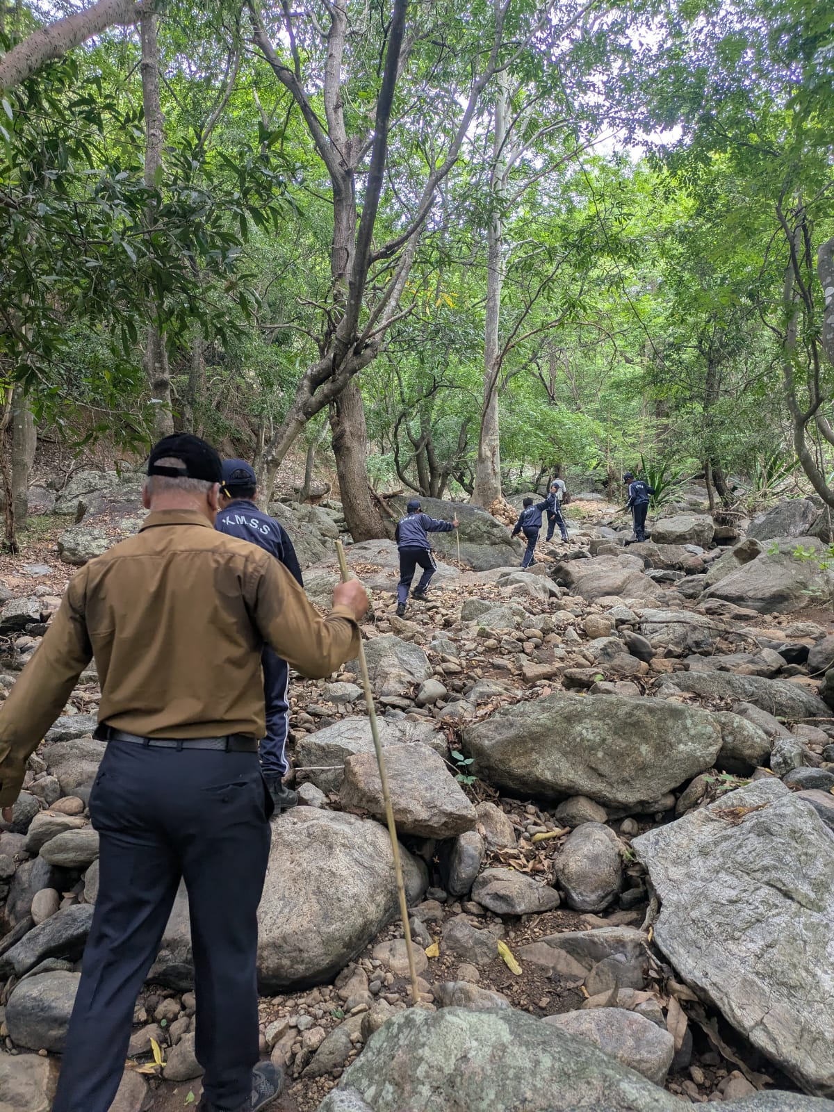 Outdoor trekking