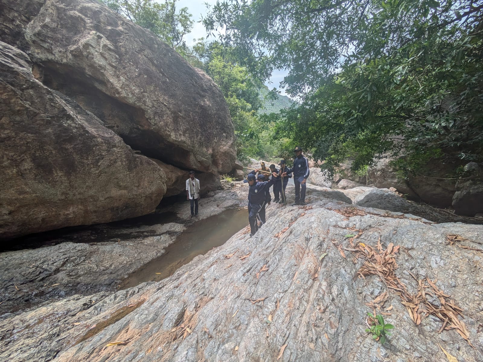 Outdoor trekking