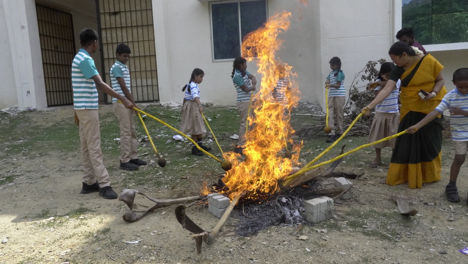 Aadi First Day Coconut Roasting Festival