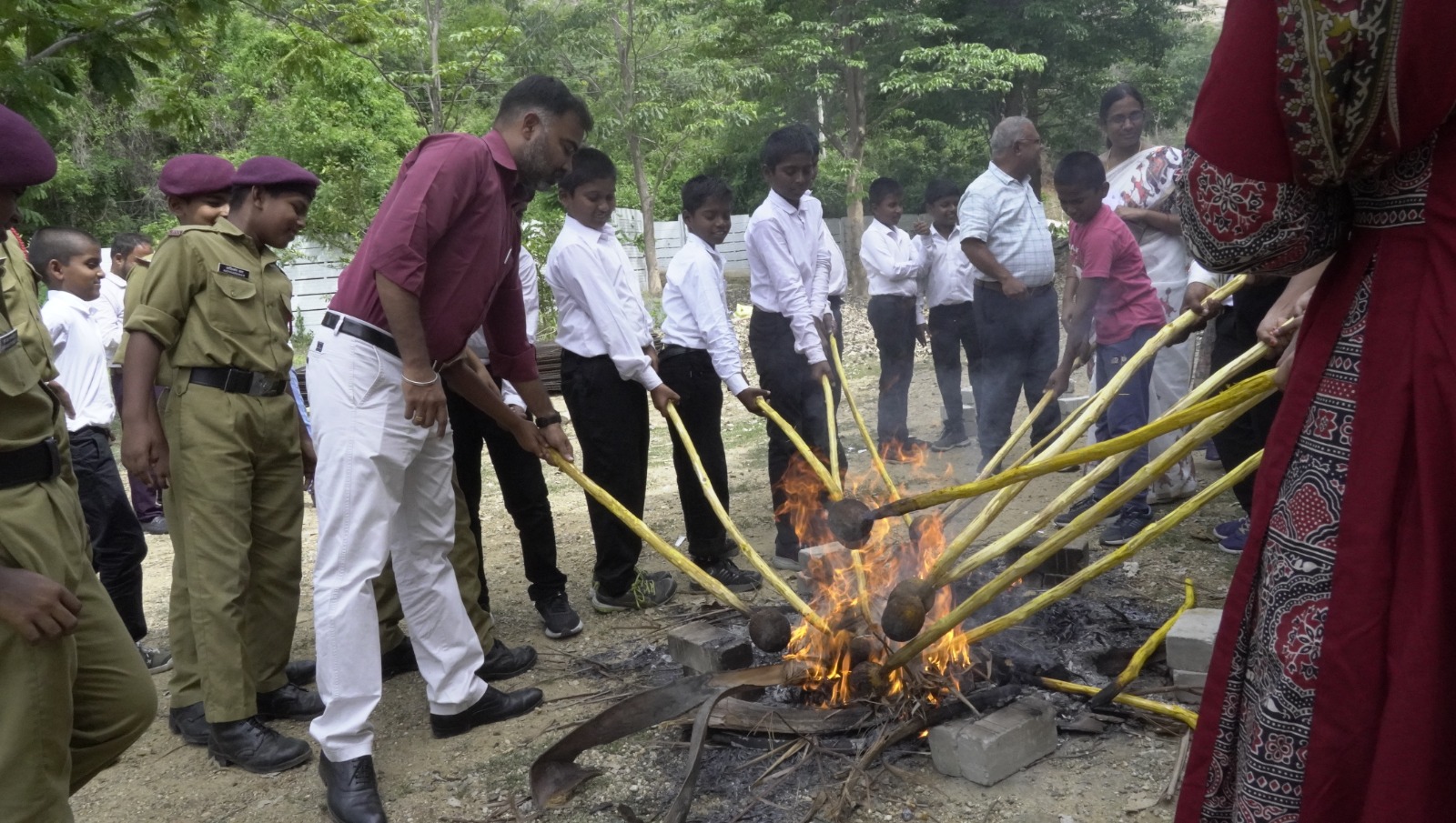 Aadi First Day Coconut Roasting Festival