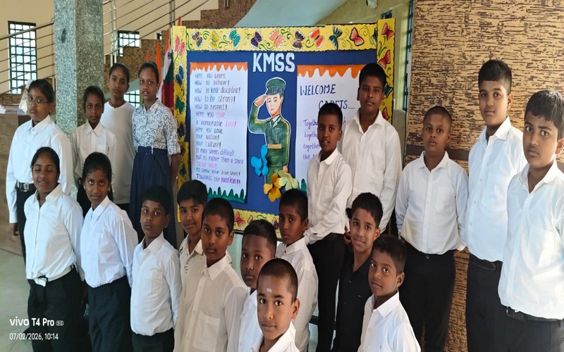 Grade VI Sainik Cadets Orientation
