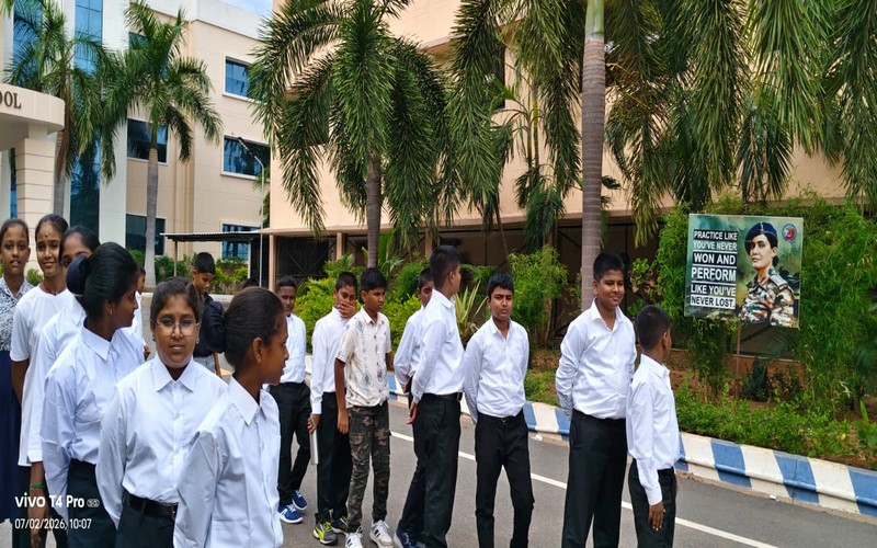 Grade VI Sainik Cadets Orientation
