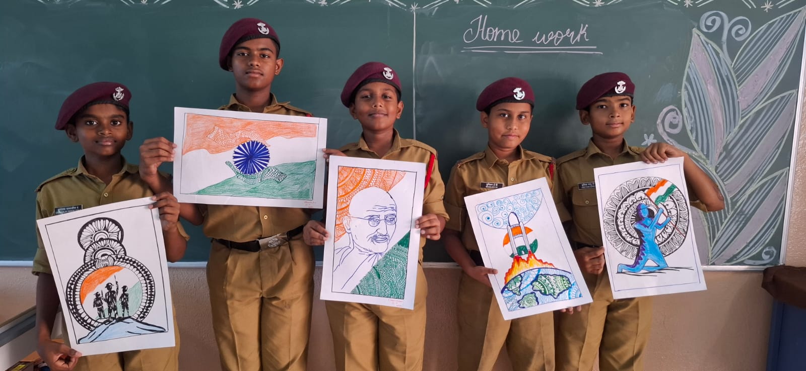 Poster Making Activity National Flag Adoption Day